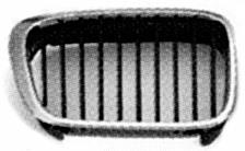 SCUDO DX BMW E46 01->NERO B/CROMATO