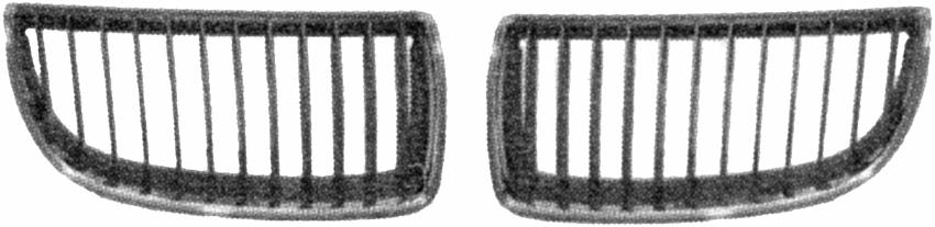 GRIGLIA DX BMW E90 05->cromata