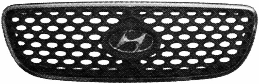 GRIGLIA RAD.ACCENT 06-> 3/4 porte