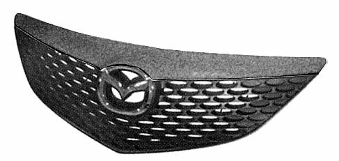 GRIGLIA RAD.MAZDA 3 4P 03-> cr/nera