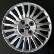 COPPA RUOTA GR.PUNTO 15''LOGO BLU