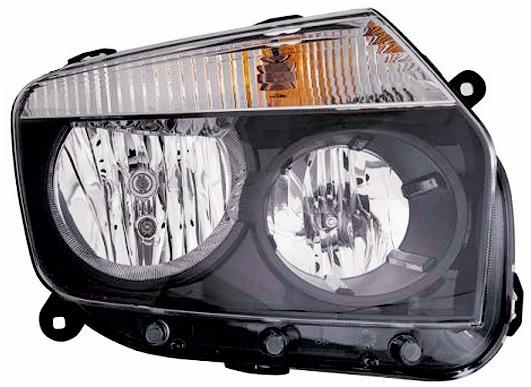 FARO DX DACIA DUSTER 10-> NERO