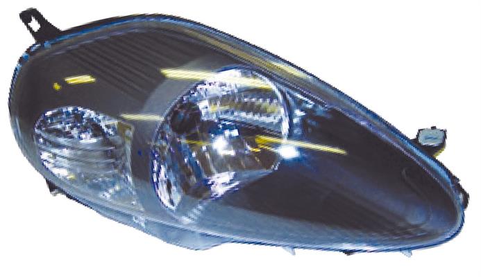 FARO DX G.PUNTO 08-> NERO 7pin c/viola