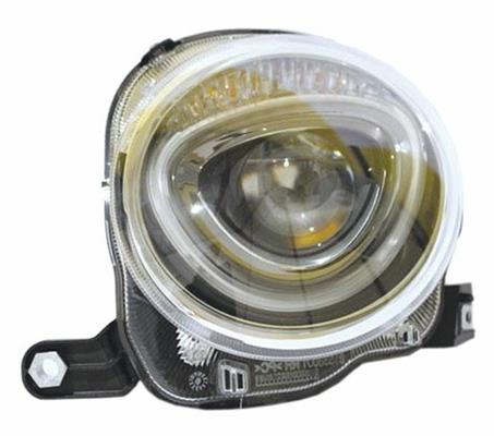 FARO DX FIAT 500  2015-> H7 C/MOTORE