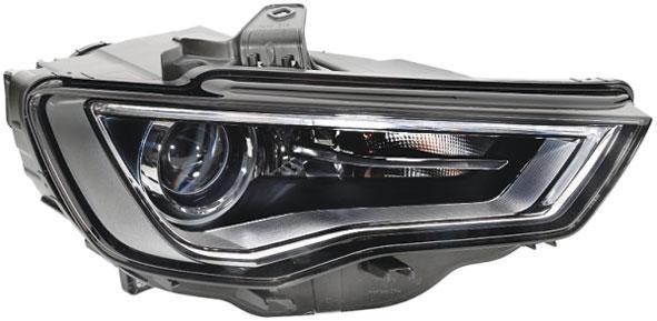 FARO DX AUDI A3 12-> BI-XENON C/NERO