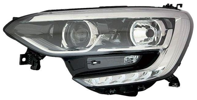 FARO SX MEGANE 16-> C/LUCE DIURNA LED B/CROM