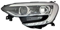 FARO SX MEGANE 16-> C/LUCE DIURNA LED B/CROM