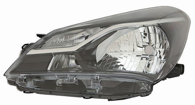 FARO SN YARIS 17-> C/NERO H4+WY21/5