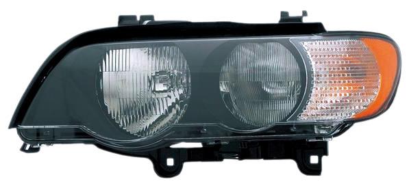 FARO SN BMW X5 00-> D2S+HB3 F ARANCIO