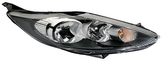 FARO DX FIESTA 08-> H7 H1 NERO