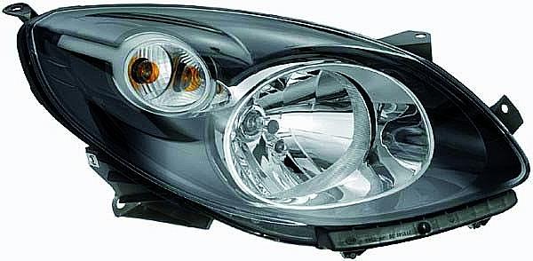FARO DX TWINGO 07-> H4 nero