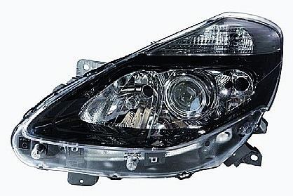 FARO DX CLIO 09->12 NERO C/LENTE