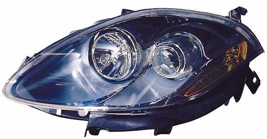 FARO SX BRAVO 07-> H1+H1 PARAB.NERA