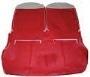 KIT FODERE SEDILI 500 F rosso l/avorio