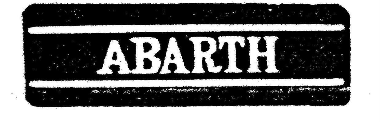 SCRITTA LAT A112 ABARTH