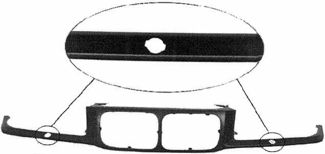 GRIGLIA BMW E36 91-93