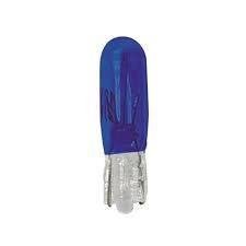 LAMPADE 12V 1.2W Z/VETRO  T5 BLU