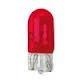 LAMPADE 12V 5W Z/VETRO T10 RED