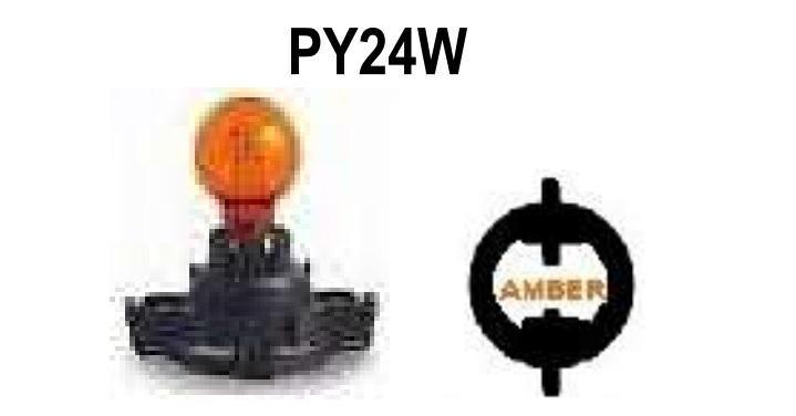 LAMPADA 12V 24W AMBER PY24W-PGU20/4