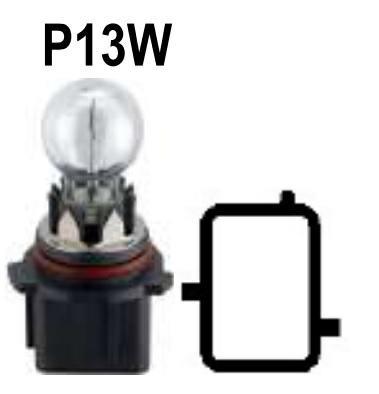 LAMPADA 12V 13W P13W-PG18.5d-1