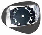 PIASTRA C/VETRO DX LANCIA Y 10> TERM