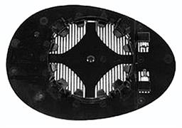 PIASTRA C/VETRO DX MINI 06->10 TERMICA