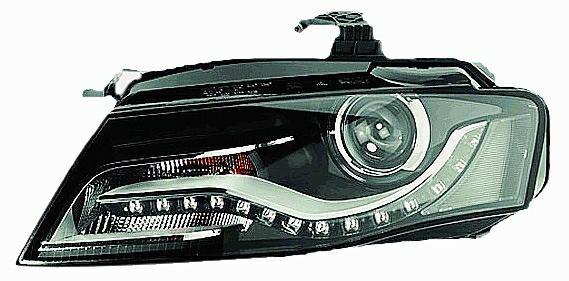 FARO SN AUDI A 4 07->11 D3S XENON LED ORIEN C/MOTORE