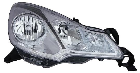 FARO DX C3 09-> DS3 10-> C/MOTORE B/NERO