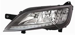 FARO SX DUCATO 14>PARABOLA NERA LED