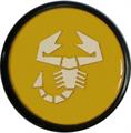 COPRIMOZZO ABARTH GIALLO INT 44 EST 50