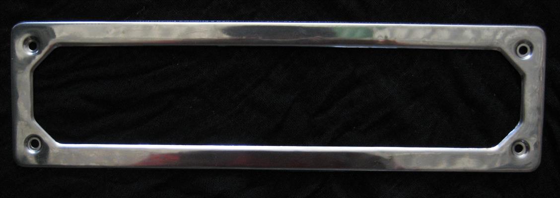 CORNICE TARGA ANT V/TIPO INOX