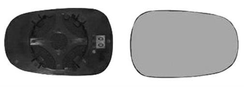 PIASTRA C/VETRO DX CLIO  MEGANE termico