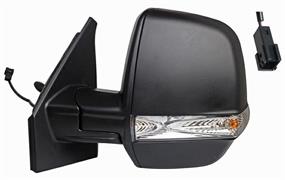 SPECCHIO MECC SX DOBLO'15-> NERO 2PIN