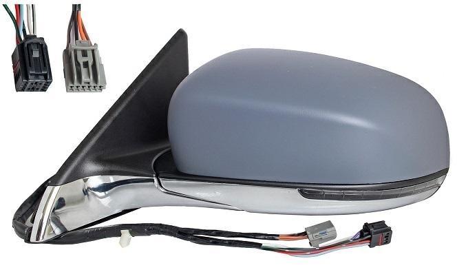 SPECCHIO ELE SX JEEP COMPASS 17-> C/PR TER CORT 6+4PIN B CROMATA