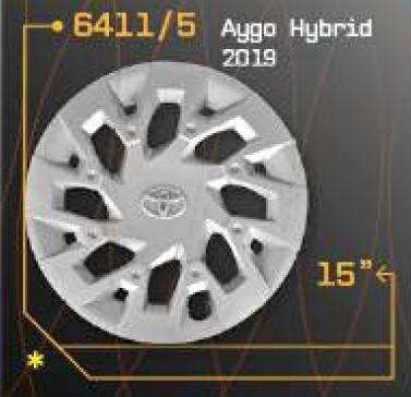 COPPA RUOTA AYGO HIBRID 14->  15