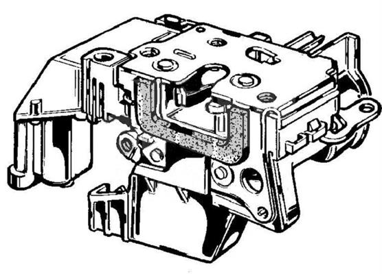 SERR.POST SX PALIO MAN.