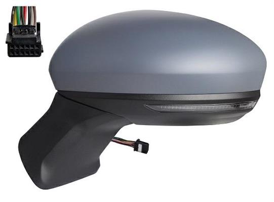 SPECCHIO ELE SX CAPTUR 20-> C/PR TERM RIB 10PIN LED