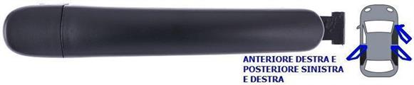MANIGLIA S/CH POST DX/SN POLO 09 C/PR