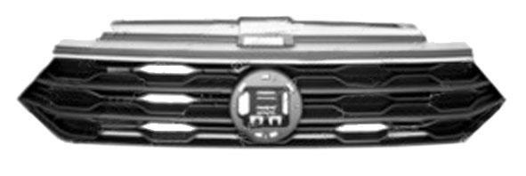 GRIGLIA RAD NERA T-ROC 17-> C/PROF CROMATO