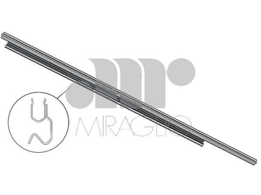 GUIDA VETRO DX LEONCINO TIGROTTO 460mm