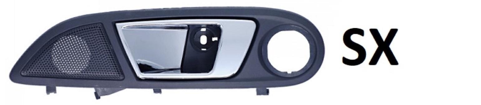 MANIGLIA APRIPORTA INT.SX FIESTA 13->17 LEVA CROMATA