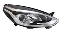 FARO DX FIESTA 17->21 C/LUCE DIURNA A LED H7+H1 LENTICOLARE