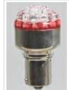 LAMPADE 12V  BA15S  LED RED