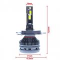 KIT LED LAMPADE H4 6000K 45W 12V-24V C/RAFFREDAMENTO ATTIVO