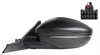SPECCHIO EL. SX AVENGER 22-> 600->23-> C/FAN NERO 5 PIN