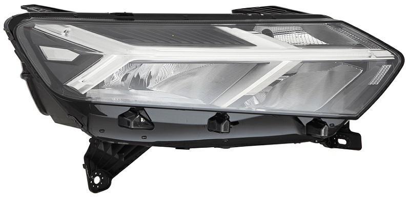 FARO DX SANDERO 20->L/DIURNA LED PROFILI CROMATI