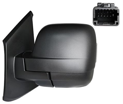 SPECCHIO EL.SX TRAFIC 21-> NERO 7 PIN