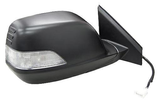 SPECCHIO EL.DX CRV 07->12 NERO RIB 9 PIN